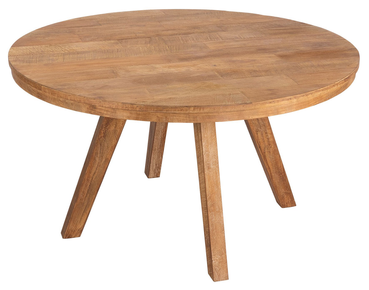 Dining table Tradition round in recycled teak