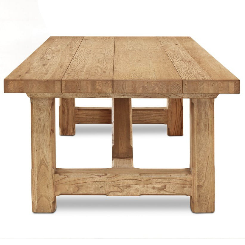 Keiichi Ironbridge Solid Oak Dining Table - 240cm, view 5