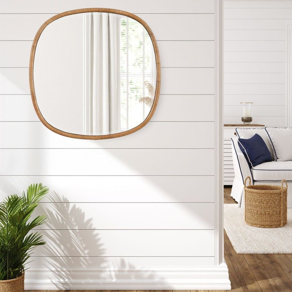 Keiichi Cordelia Rattan Mirror, view 5