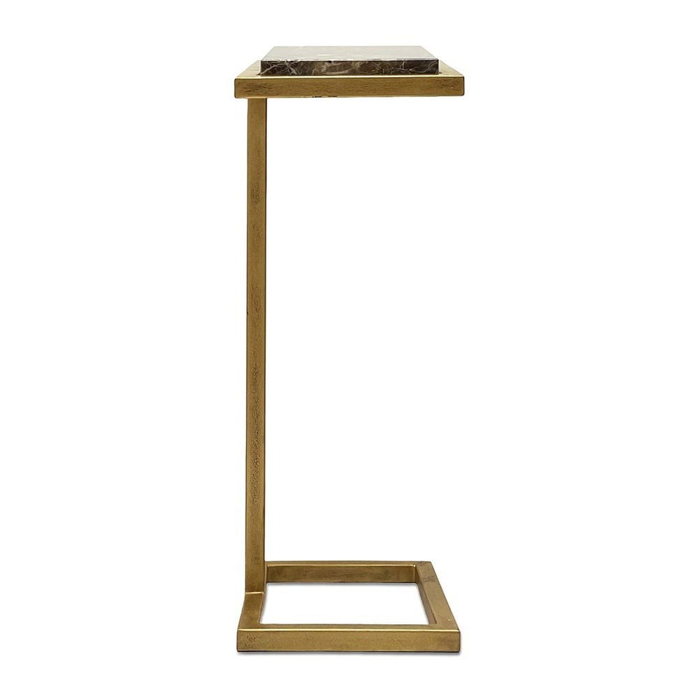 Keiichi Myra Side Table in Antique Gold, view 3