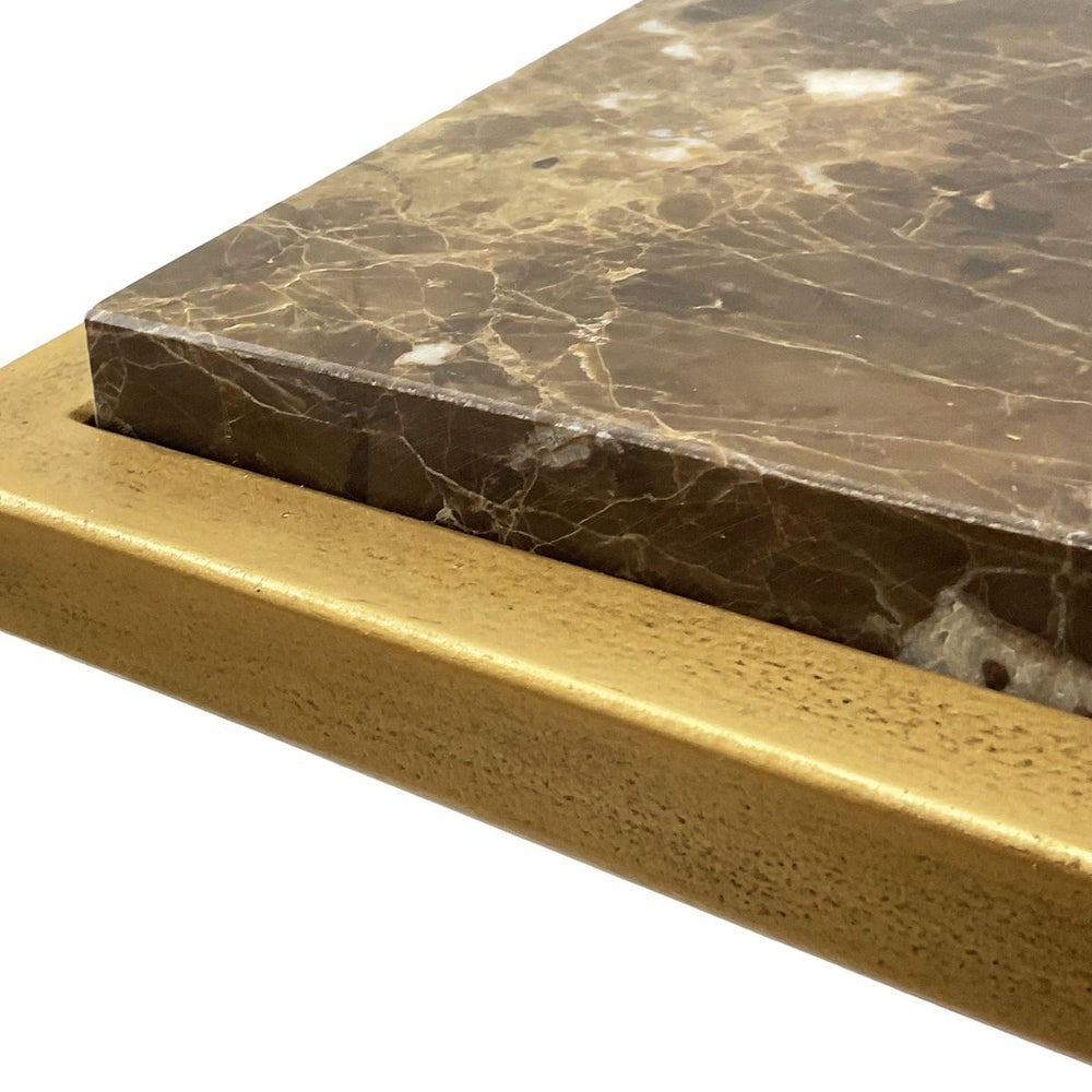 Keiichi Myra Side Table in Antique Gold, view 4