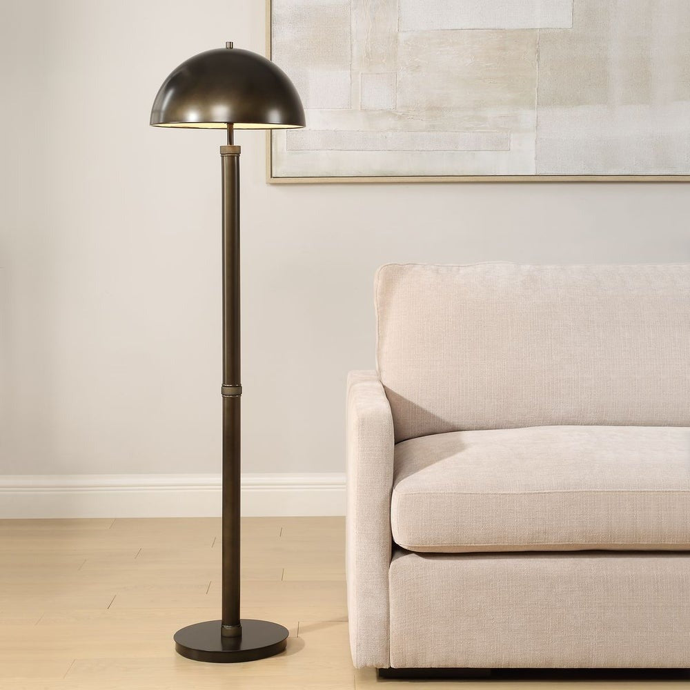 Keiichi Charles Floor Lamp in Dark Bronze, view 2