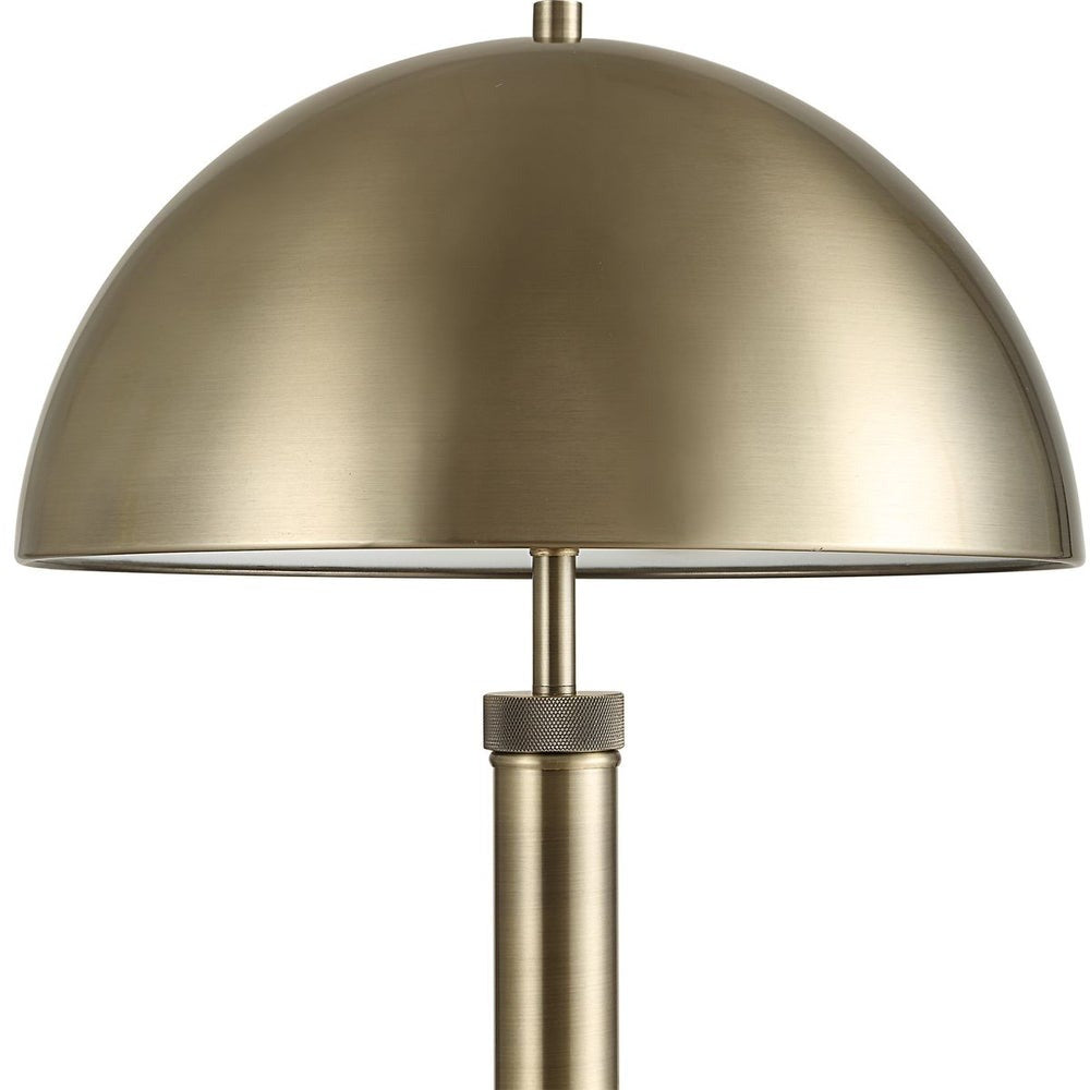 Keiichi Charles Table Lamp in Antique Brass, view 9