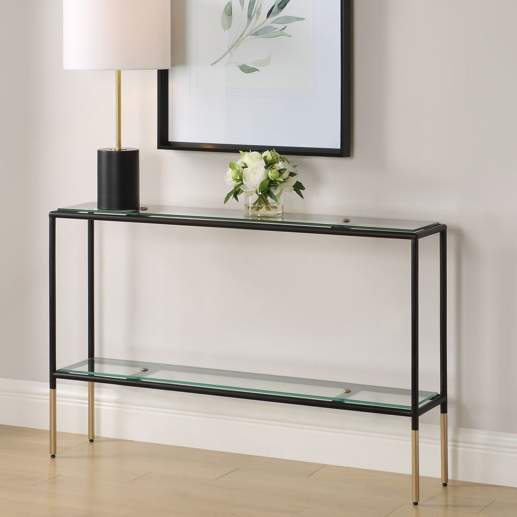 Keiichi Button Console Table, view 3