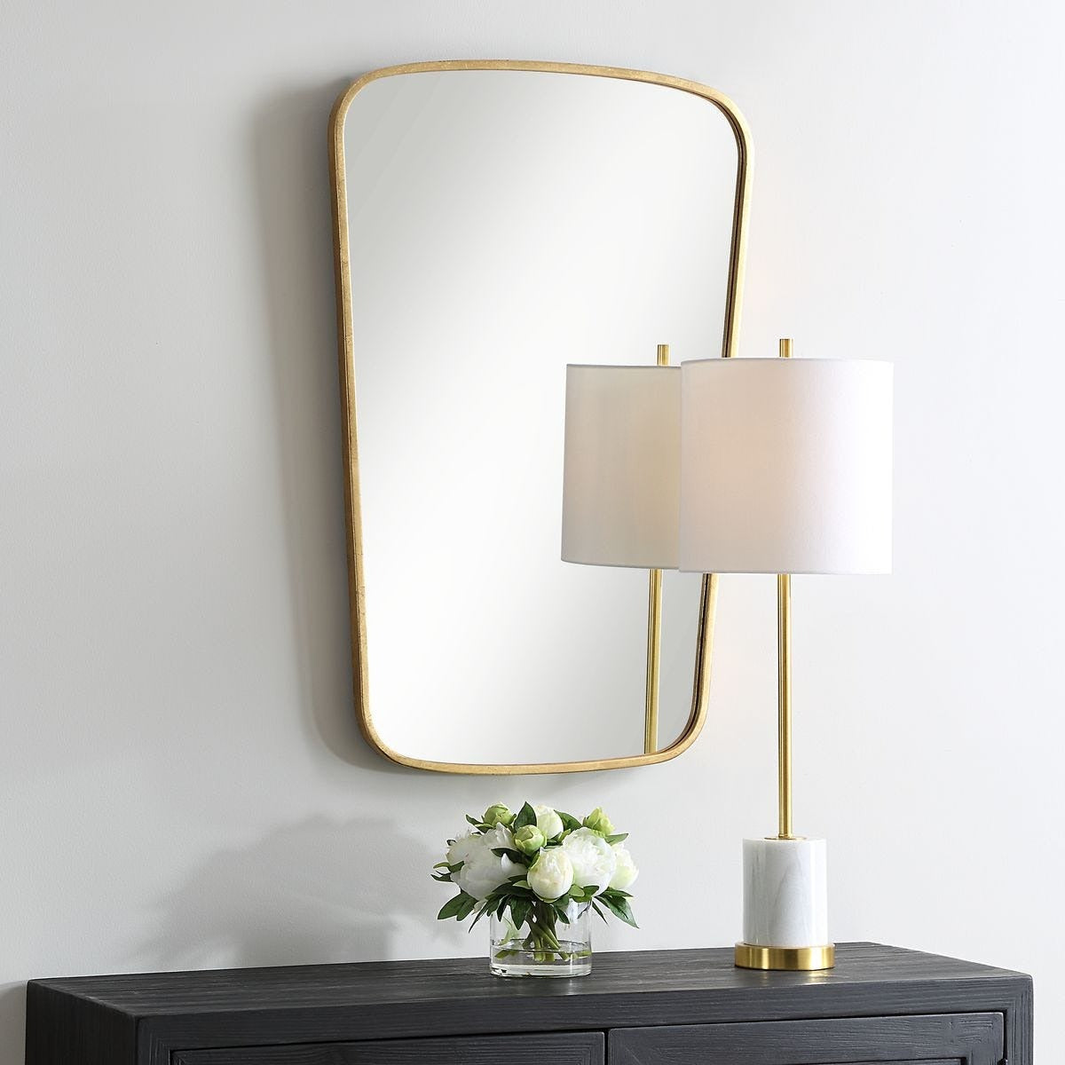 Keiichi Aura Gold Leaf Mirror, view 3