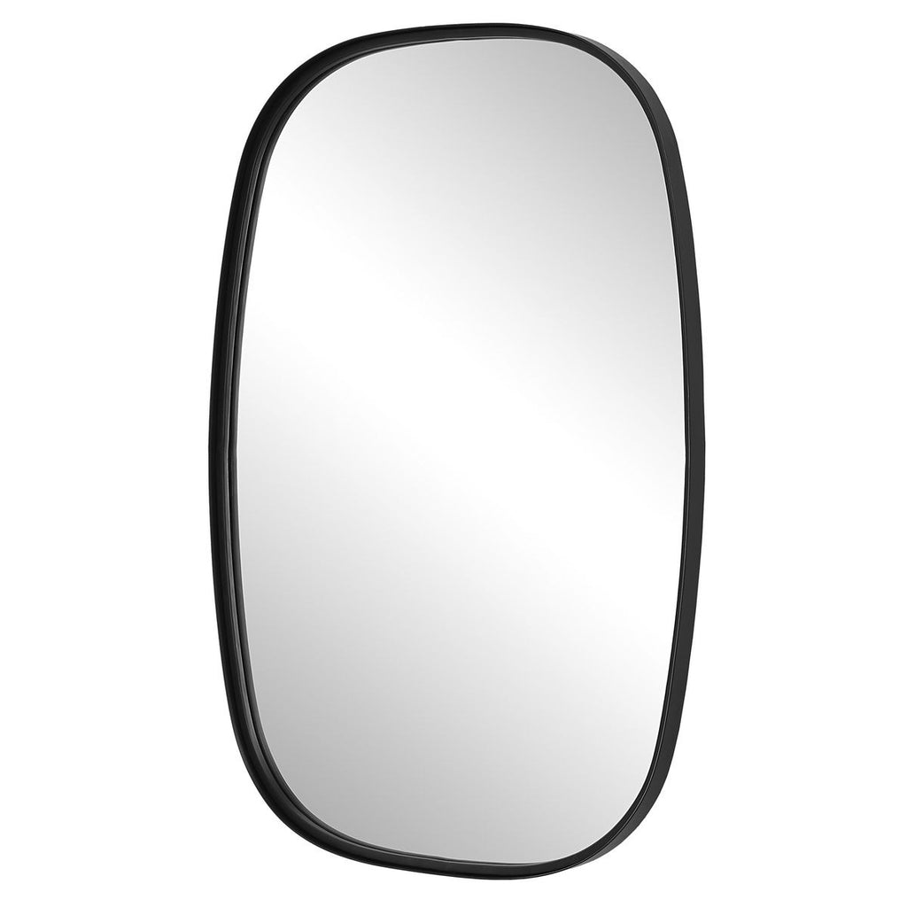 Keiichi Jackson Oval Mirror in Black, view 5