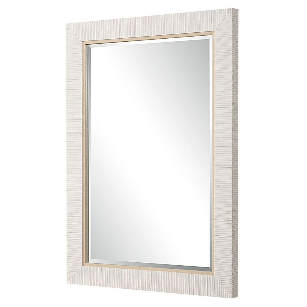 Keiichi Hamptons Mirror in Whitewash, view 11