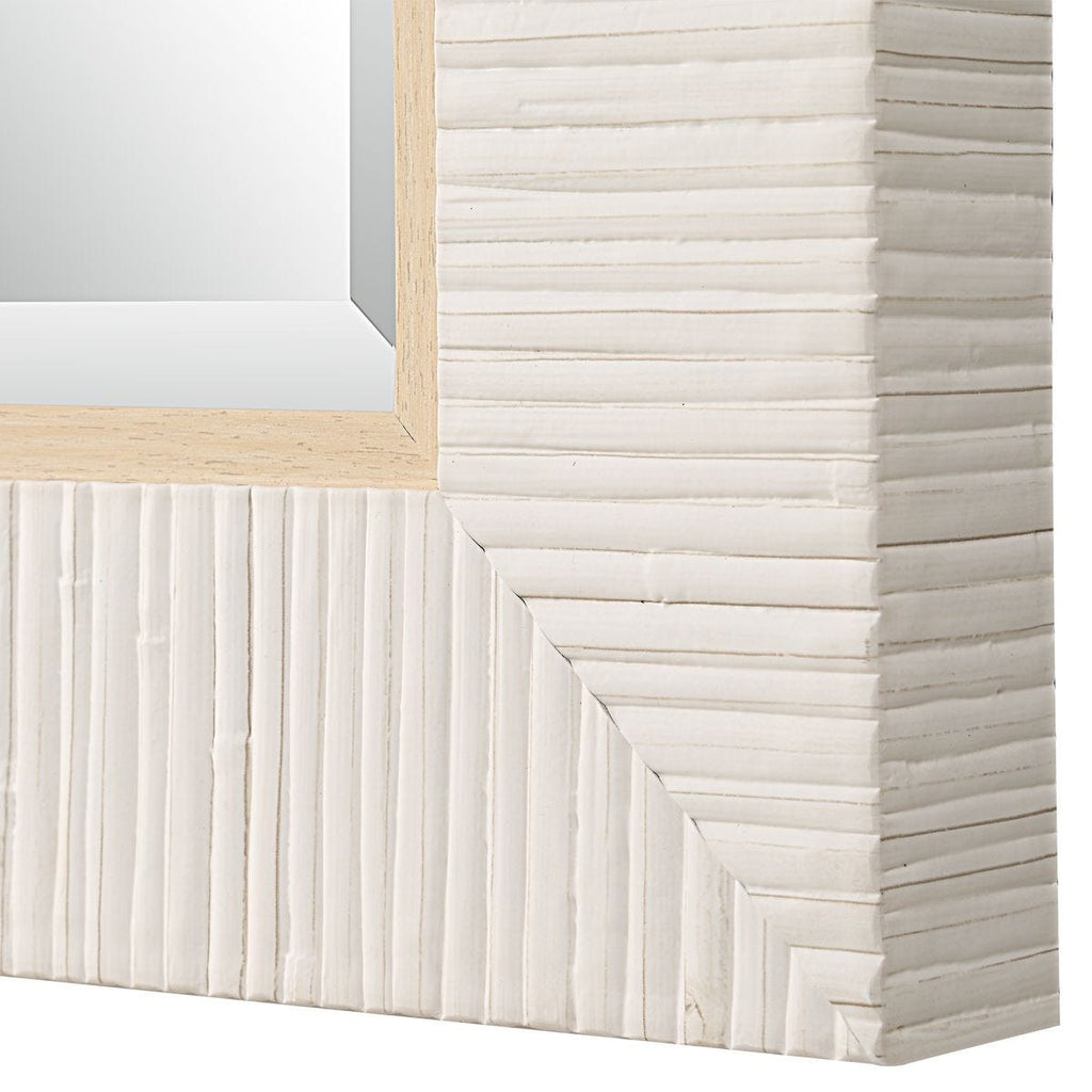 Keiichi Hamptons Mirror in Whitewash, view 12