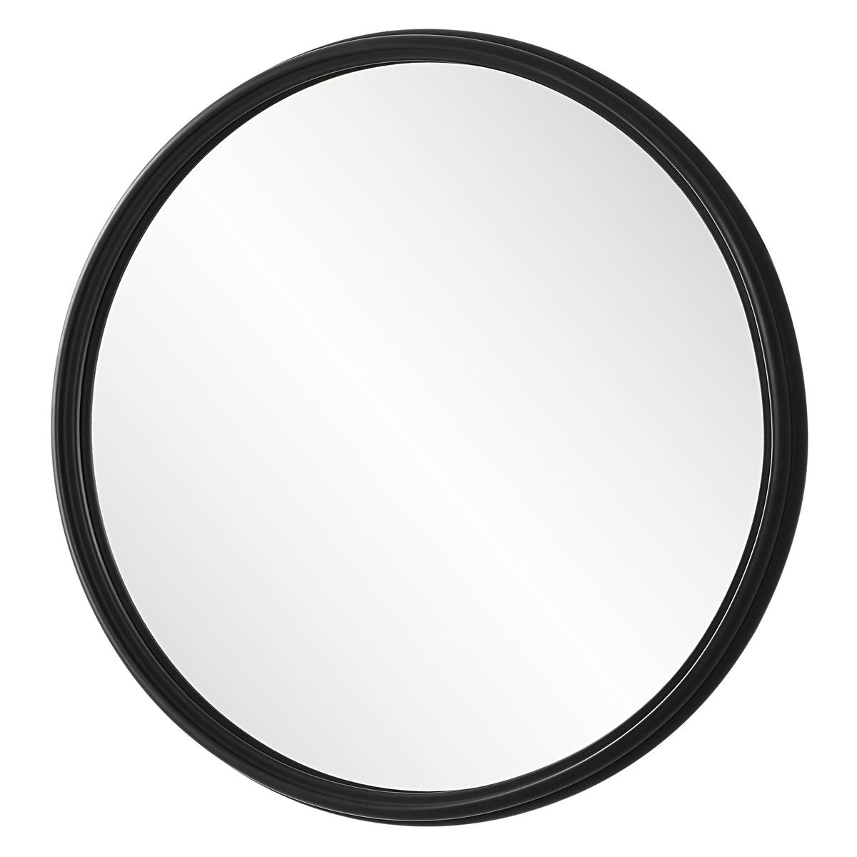 Keiichi Filton Black Round Mirror, view 4