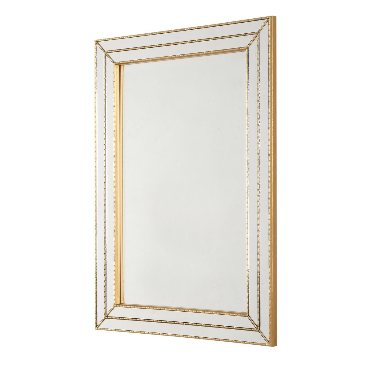 Keiichi Triple Frame Mirror in Gold, view 4
