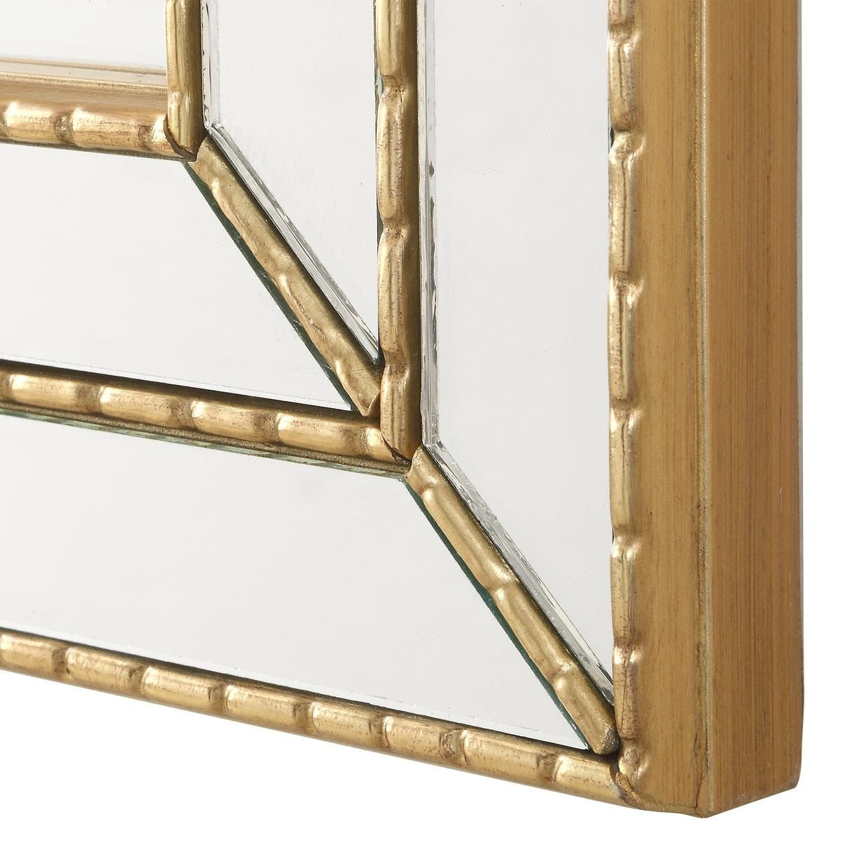 Keiichi Triple Frame Mirror in Gold, view 5