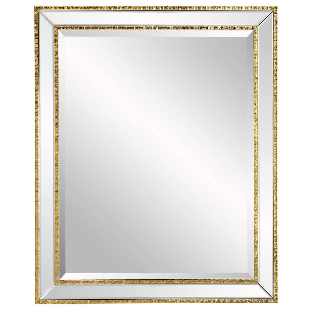 Keiichi Lines Small Mirror in Gold