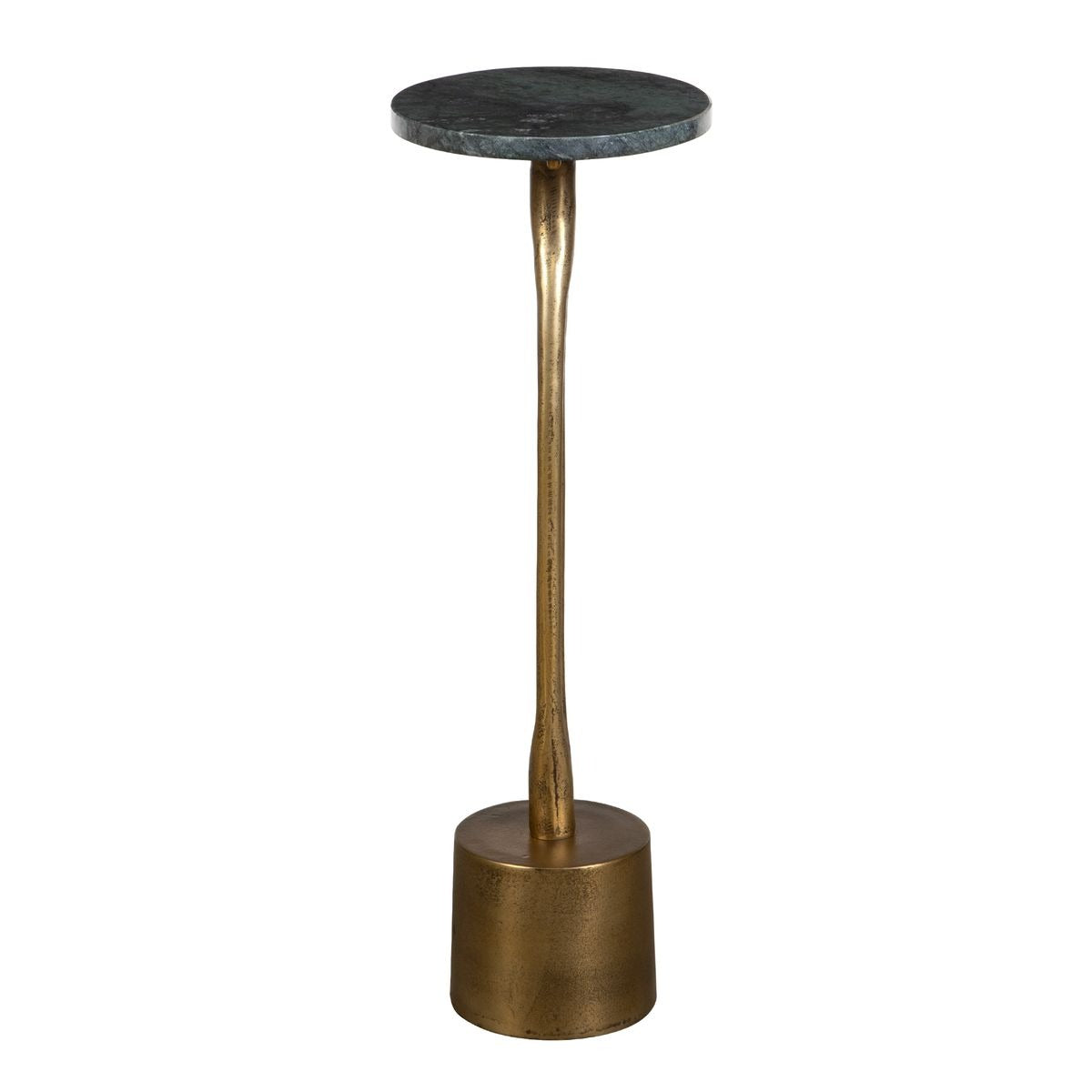 Keiichi Green Marble Oval Side Table, view 5