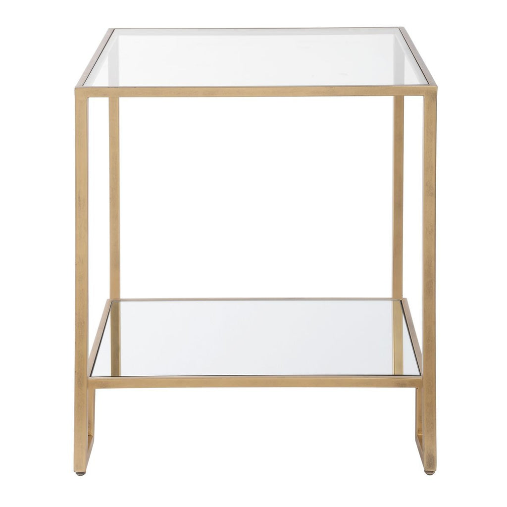 Keiichi Eleanor Two Tier Gold Side Table, view 5
