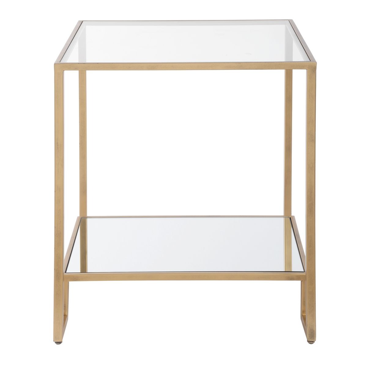 Keiichi Eleanor Two Tier Gold Side Table, view 5