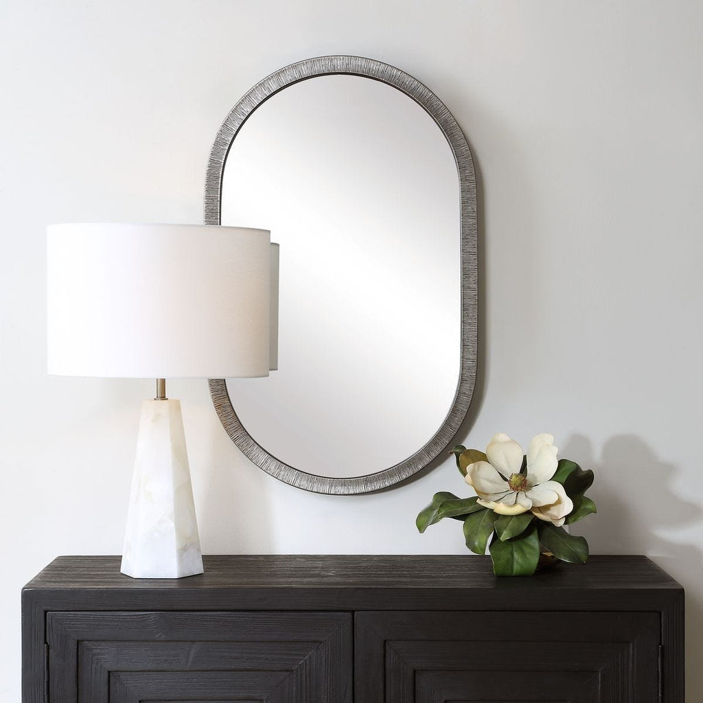 Keiichi Silver Pill Mirror, view 2