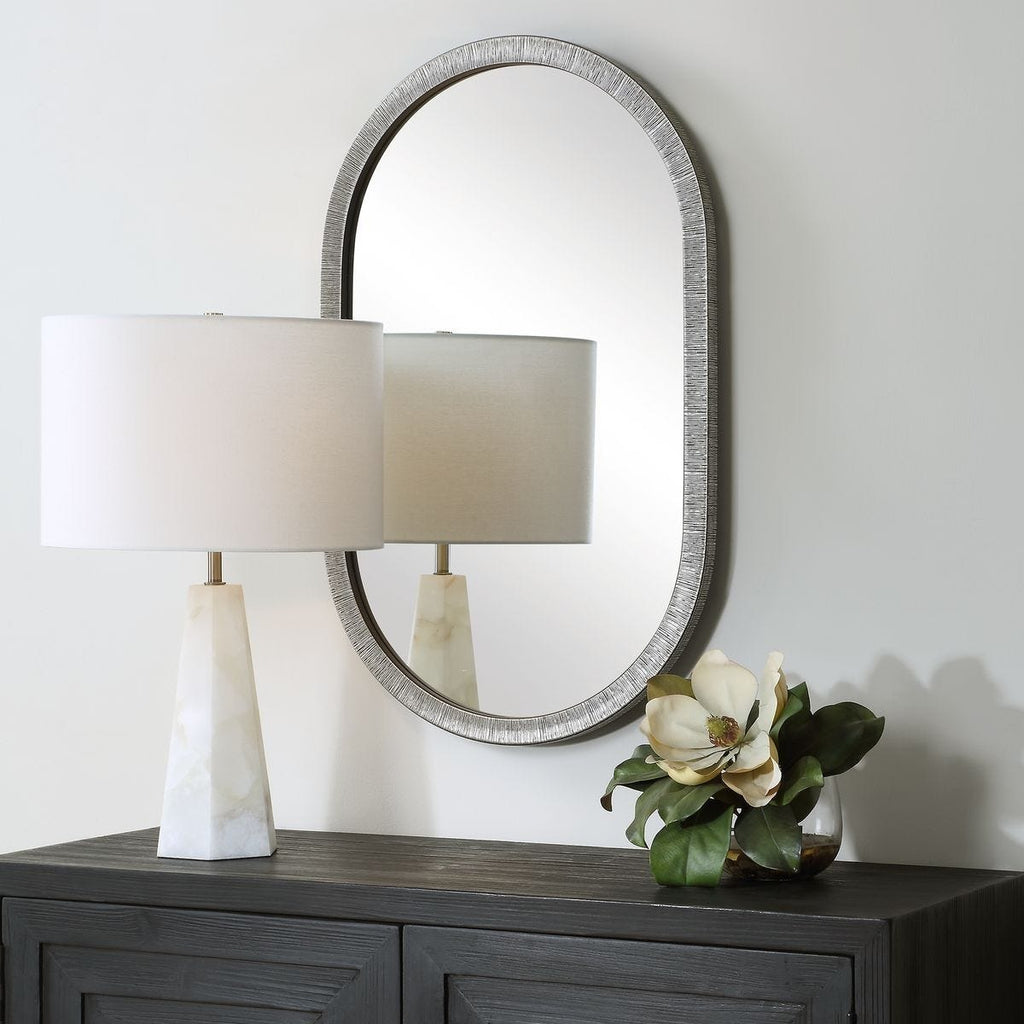 Keiichi Silver Pill Mirror, view 3