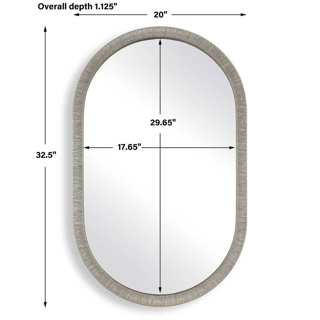Keiichi Silver Pill Mirror, view 6