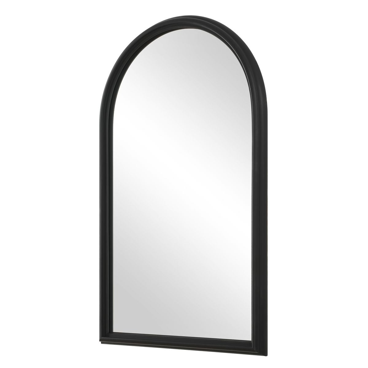 Keiichi Ella Arched Mirror in Black, view 4