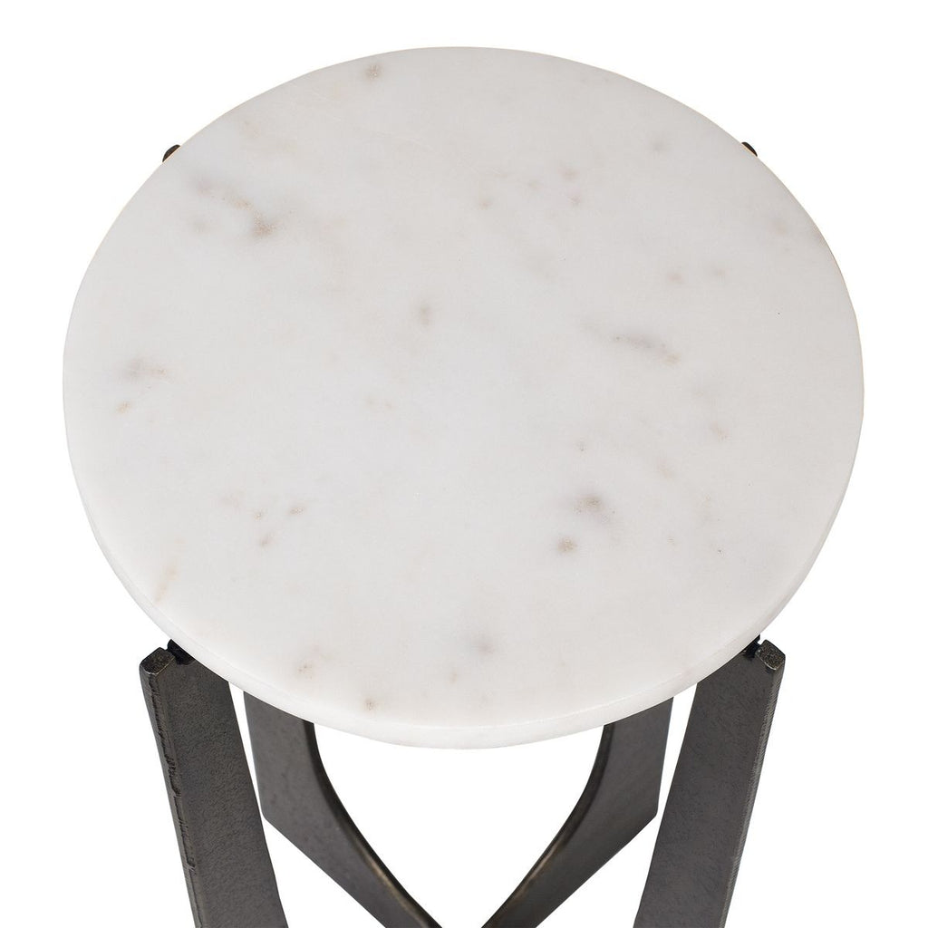 Keiichi Rhys Marble Accent Table, view 6