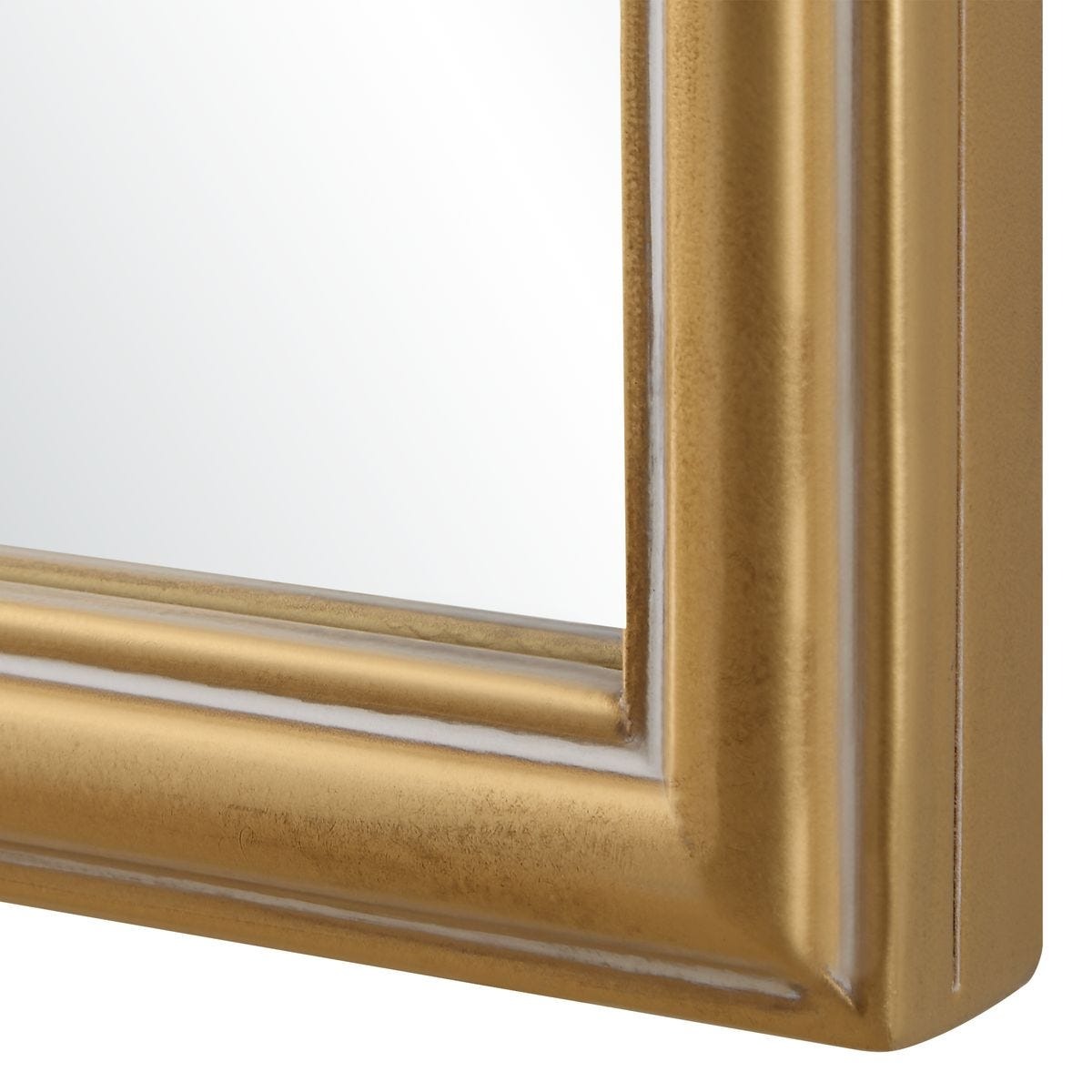 Keiichi Edith Tall Antique Gold Mirror, view 5