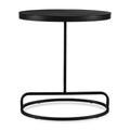 Keiichi Matisse Black Oval Side Table
