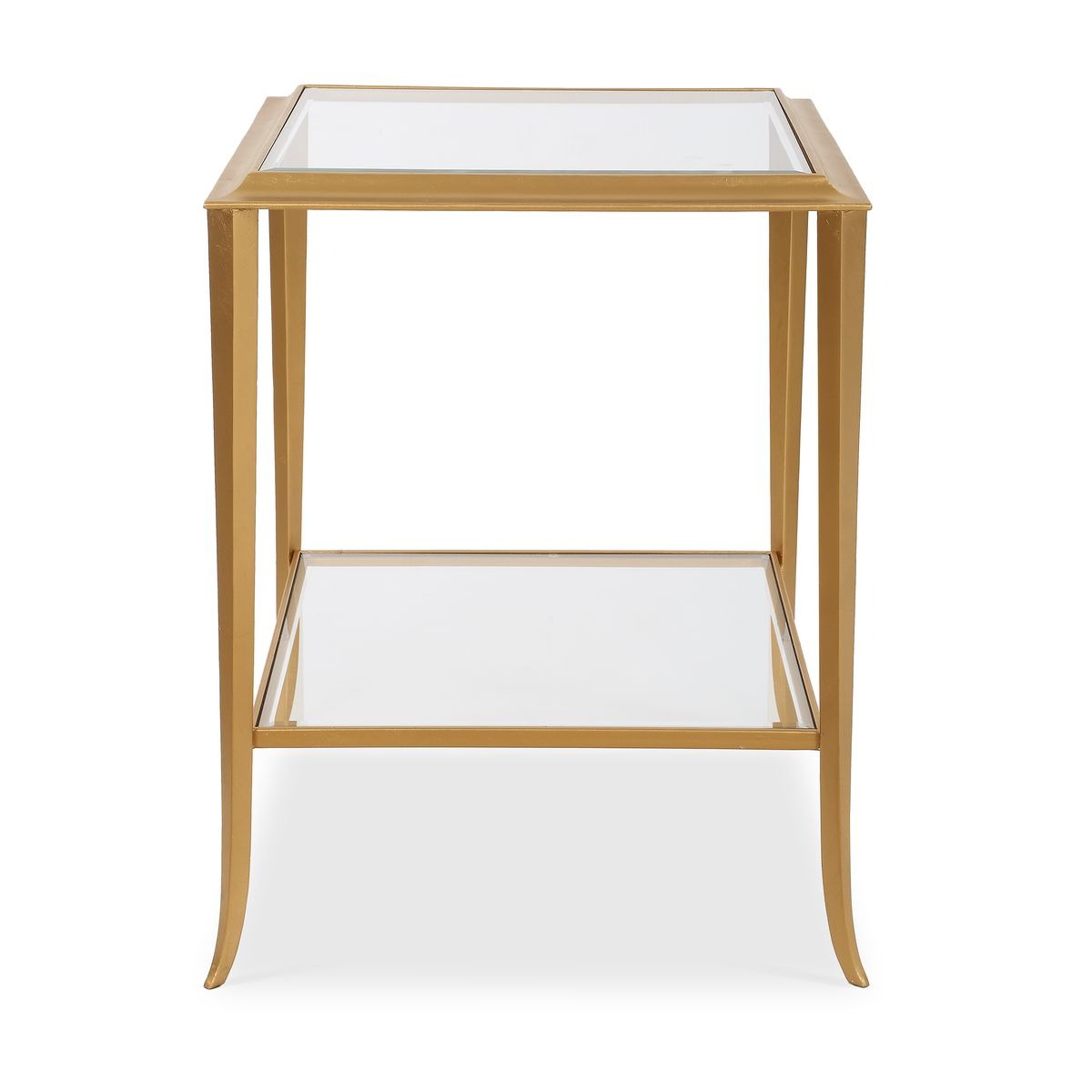 Keiichi Austen Square Gold Leaf Side Table