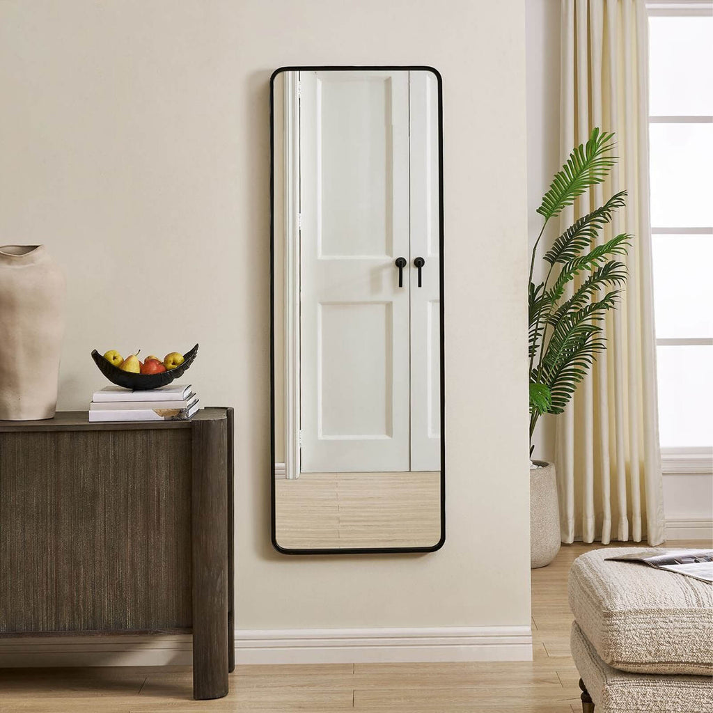 Keiichi Toby Full Length Mirror in Black, view 2