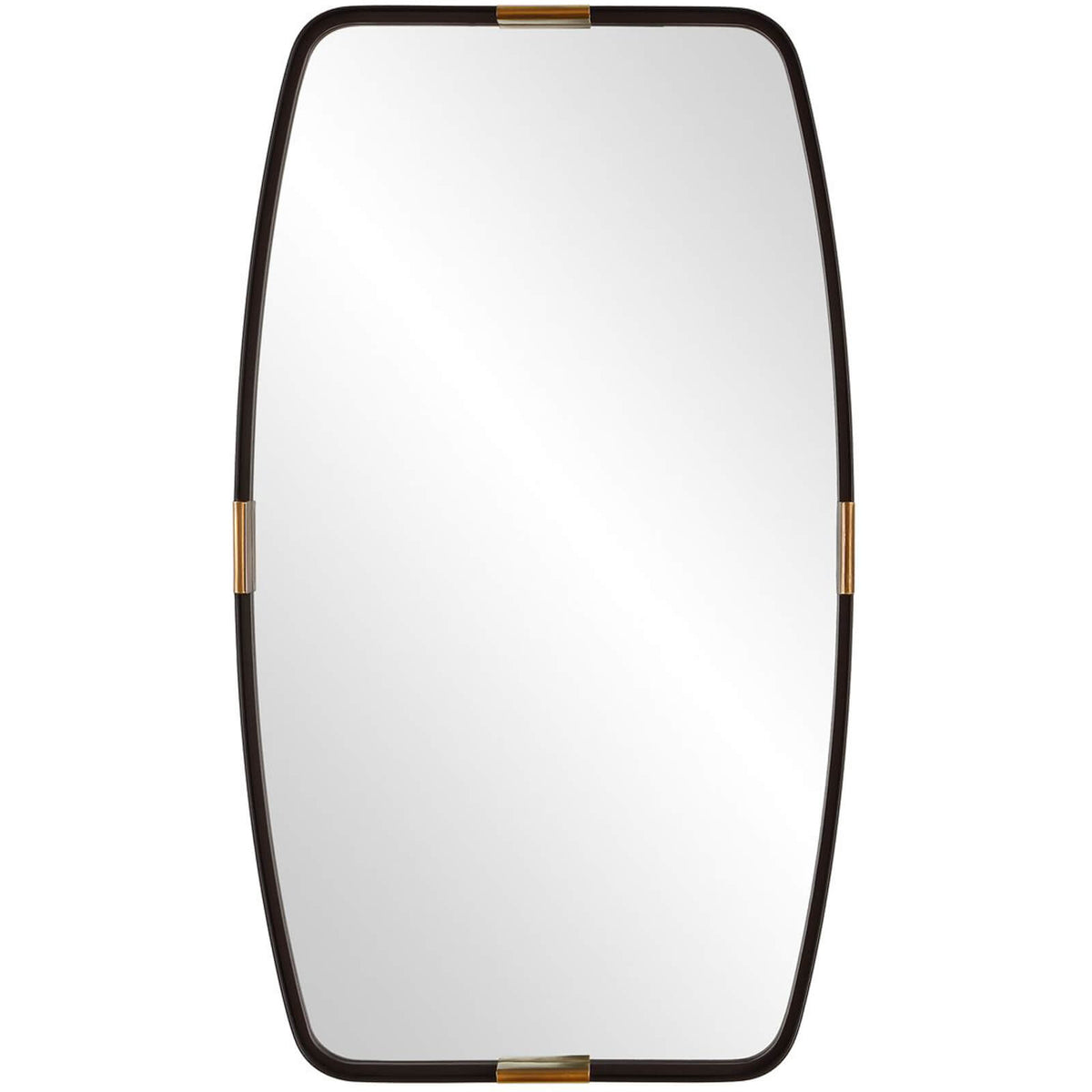 Keiichi Draken Mirror in Dark Bronze and Gold