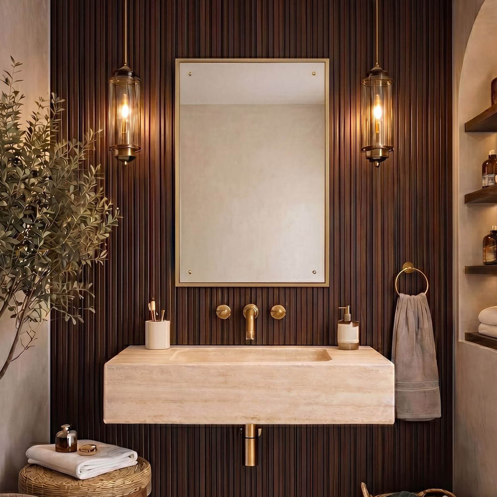 Keiichi Oceana Mirror in Gold, view 2