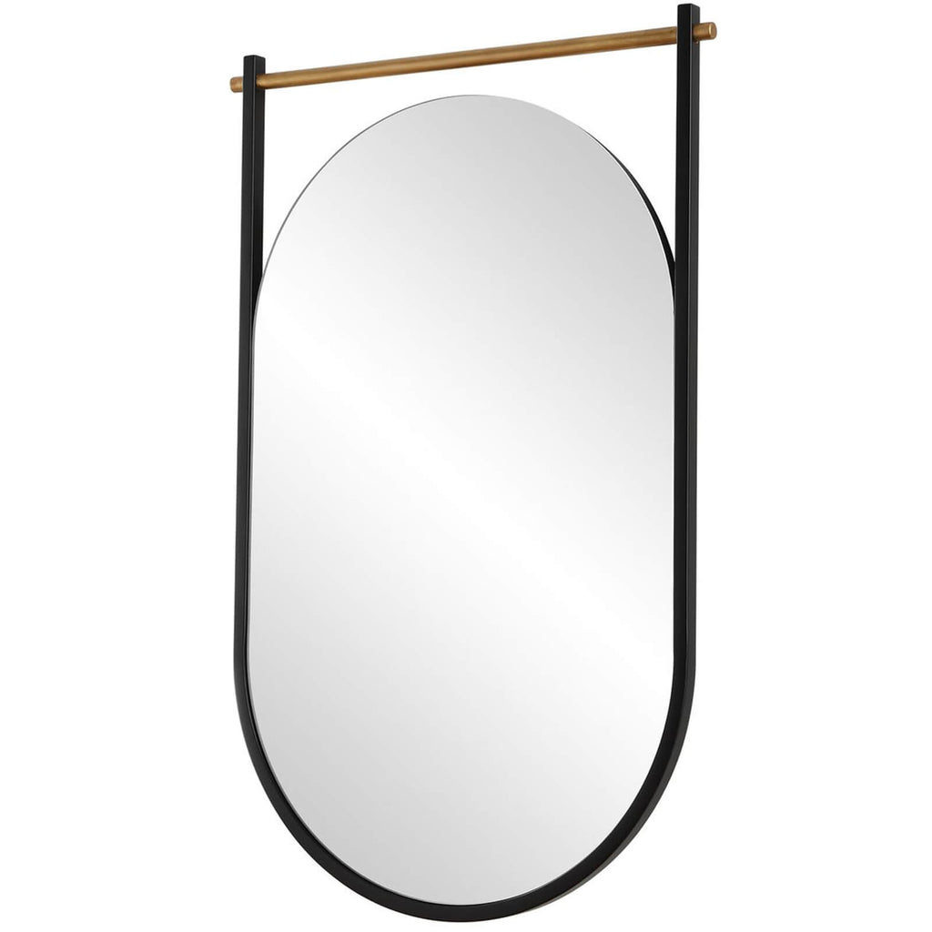 Keiichi Delmar Mirror in Black and Gold, view 3