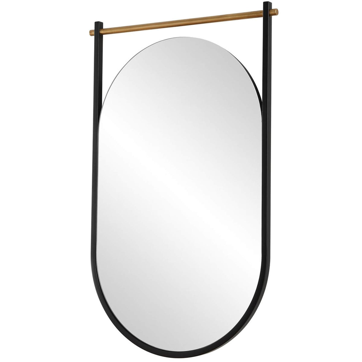 Keiichi Delmar Mirror in Black and Gold, view 3