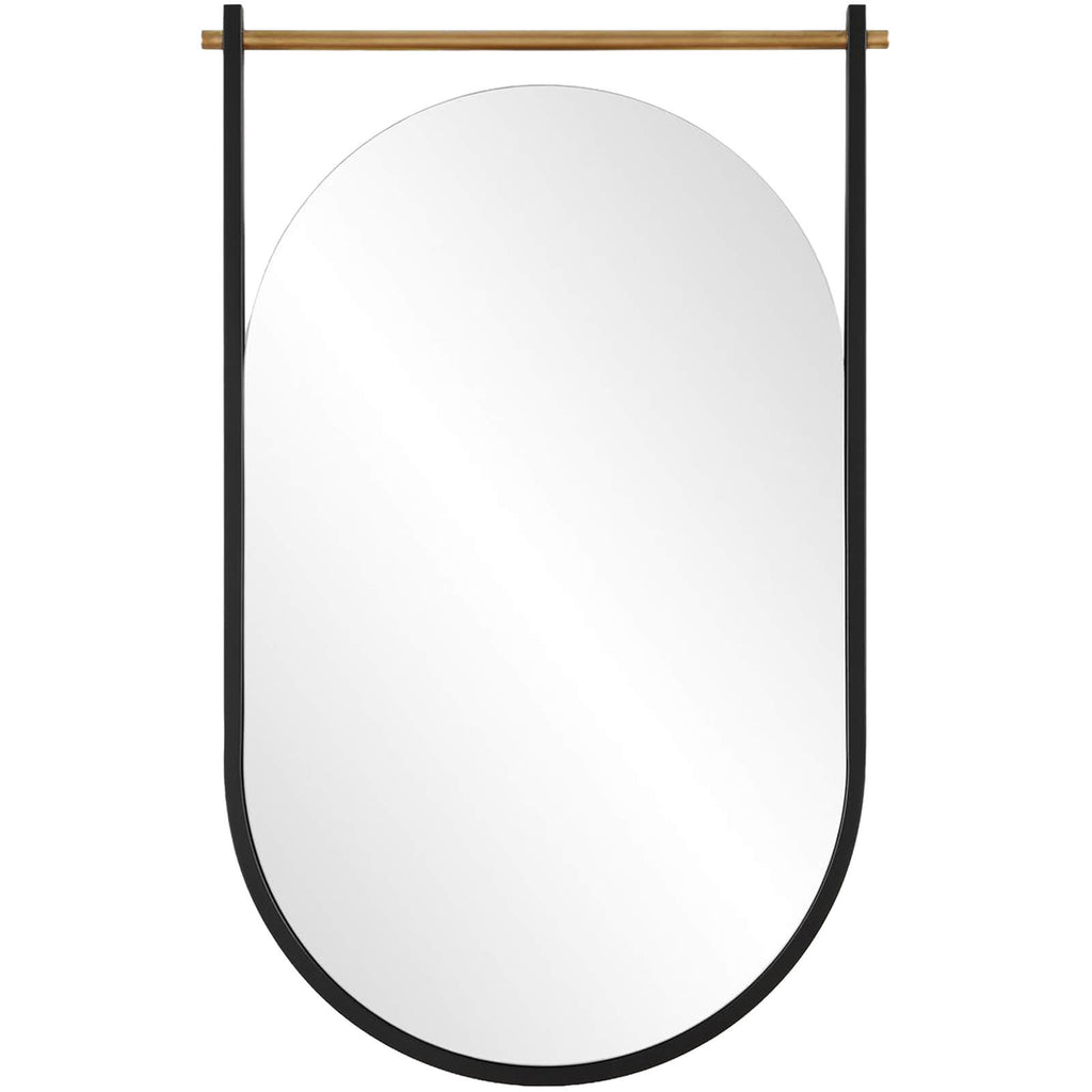 Keiichi Delmar Mirror in Black and Gold