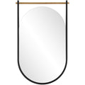 Keiichi Delmar Mirror in Black and Gold