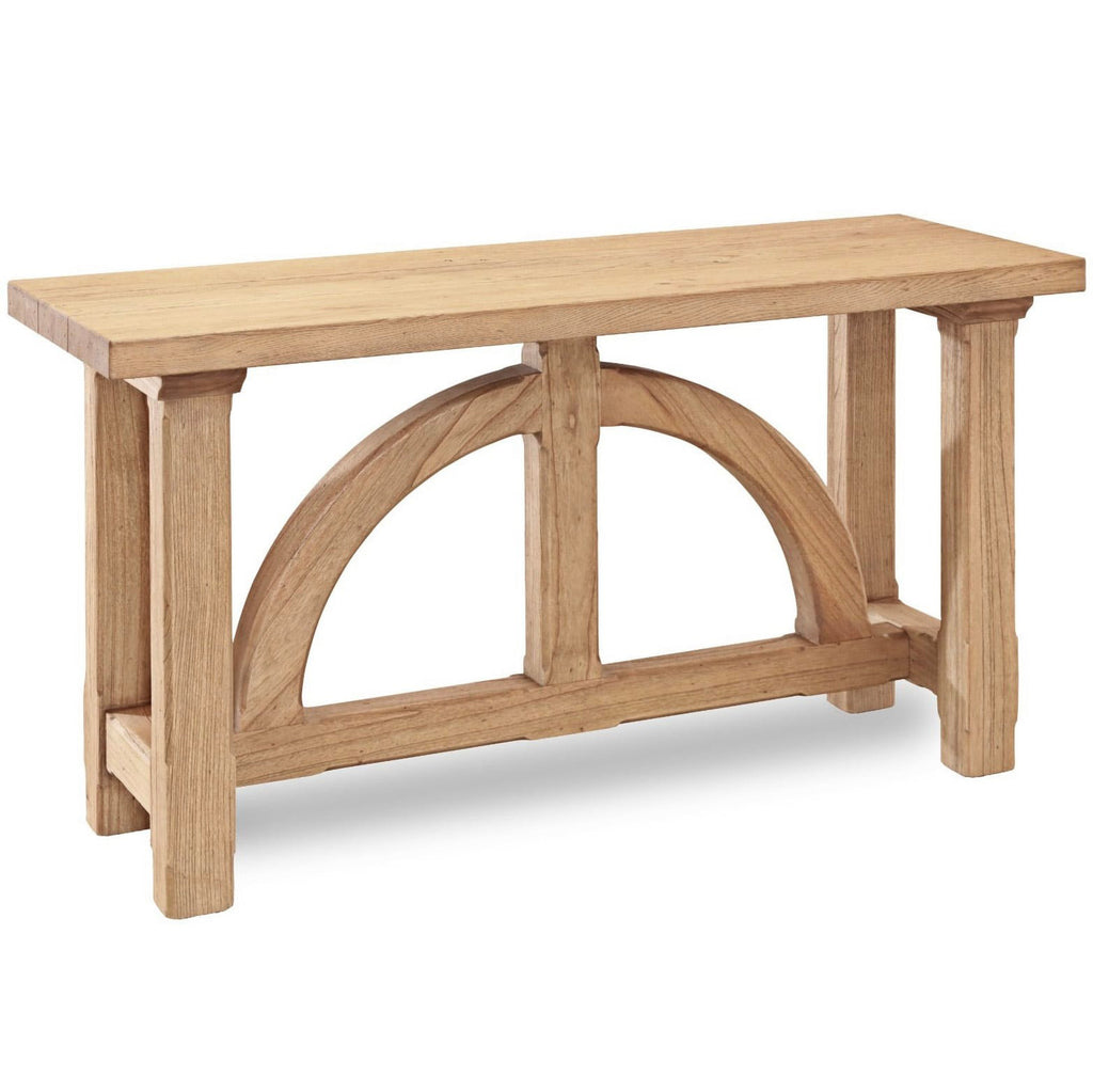 Keiichi Ironbridge Solid Oak Console Table, view 3