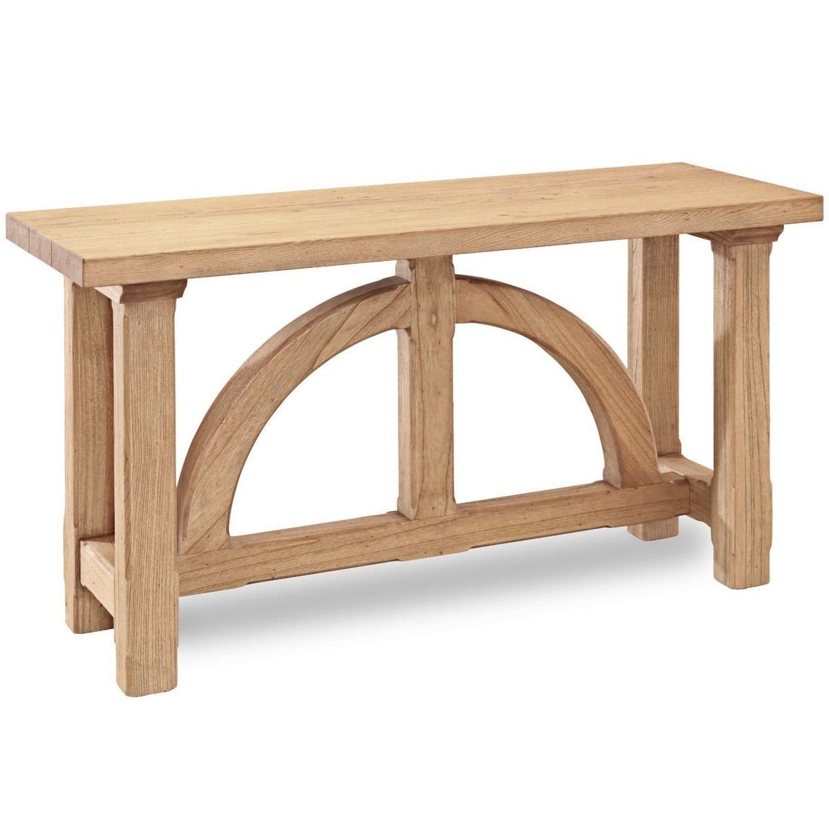 Keiichi Ironbridge Solid Oak Console Table, view 3