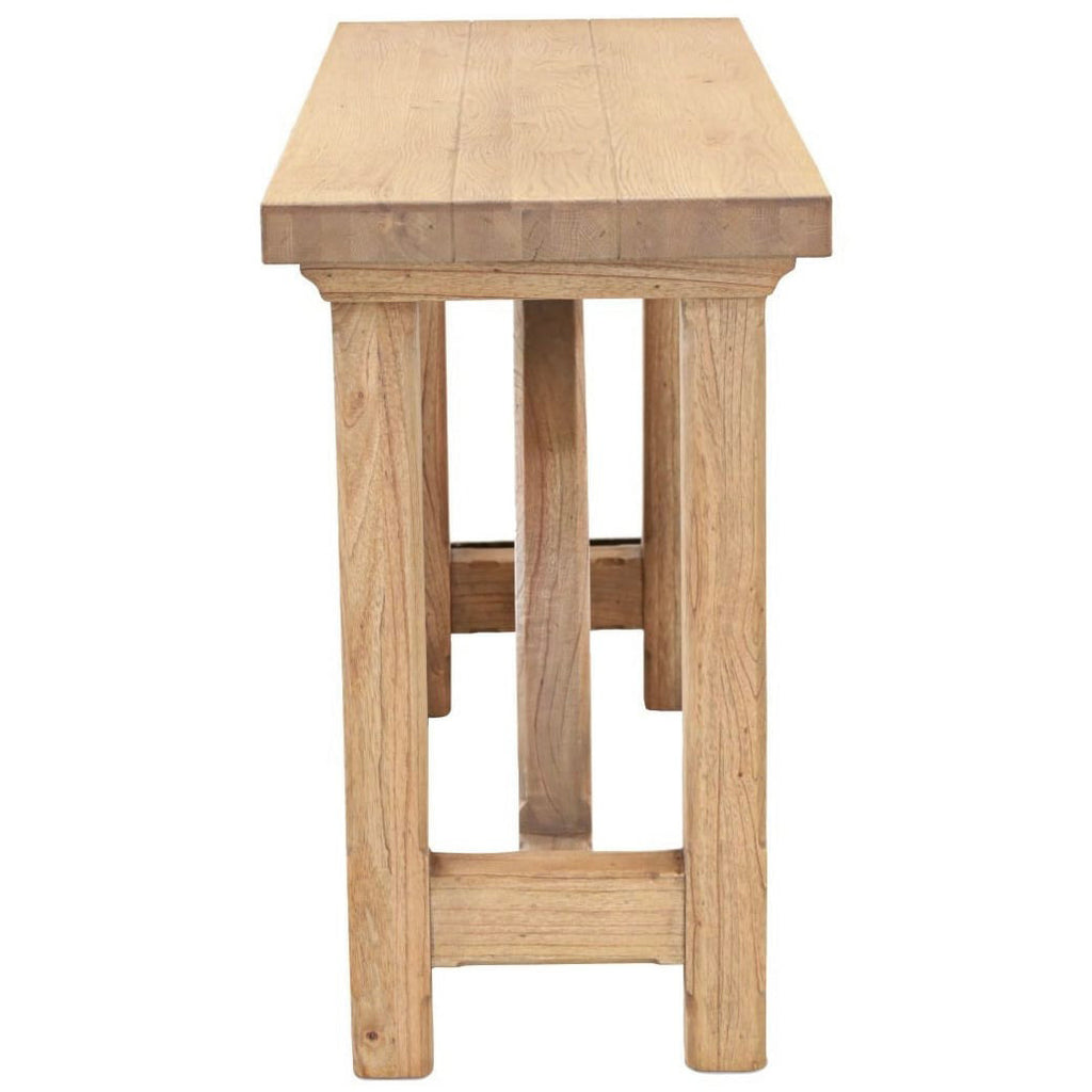 Keiichi Ironbridge Solid Oak Console Table, view 4