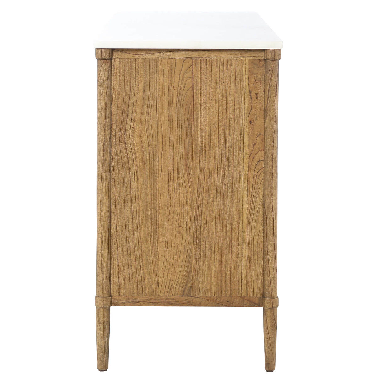 Keiichi Highgrove 6 Drawer Chest of Drawers with Marble Top, view 5