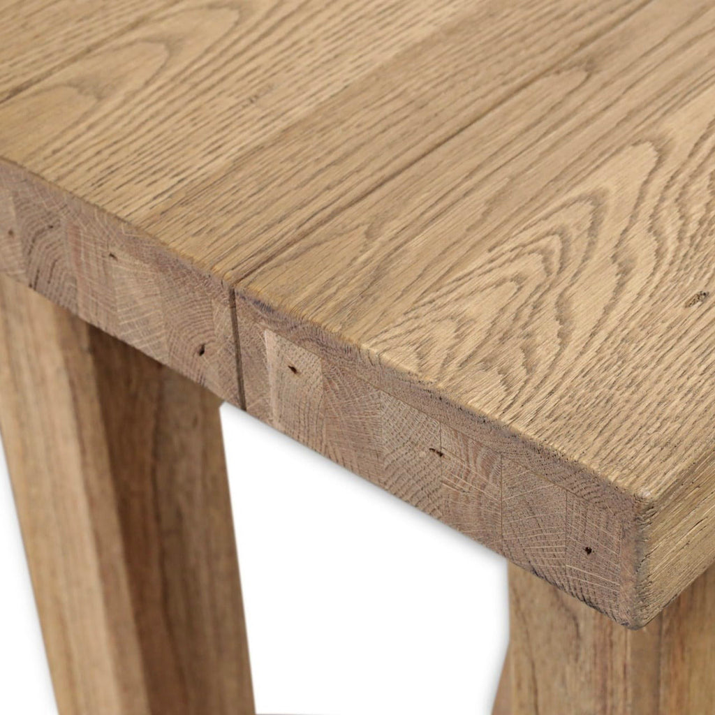 Keiichi Ironbridge Solid Oak Console Table, view 6