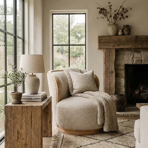 Keiichi Abingdon Swivel Accent Chair, view 2