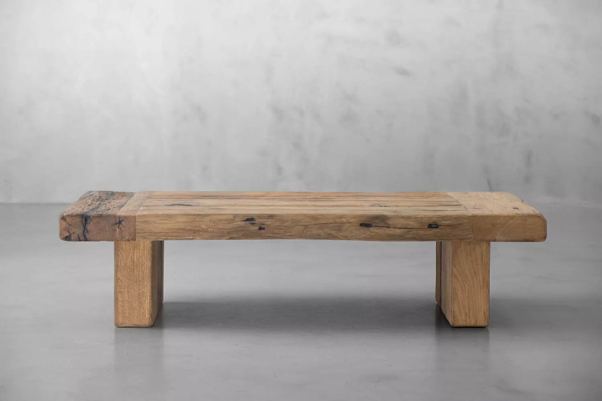 Keiichi Reclaimed Oak Coffee Table, view 4