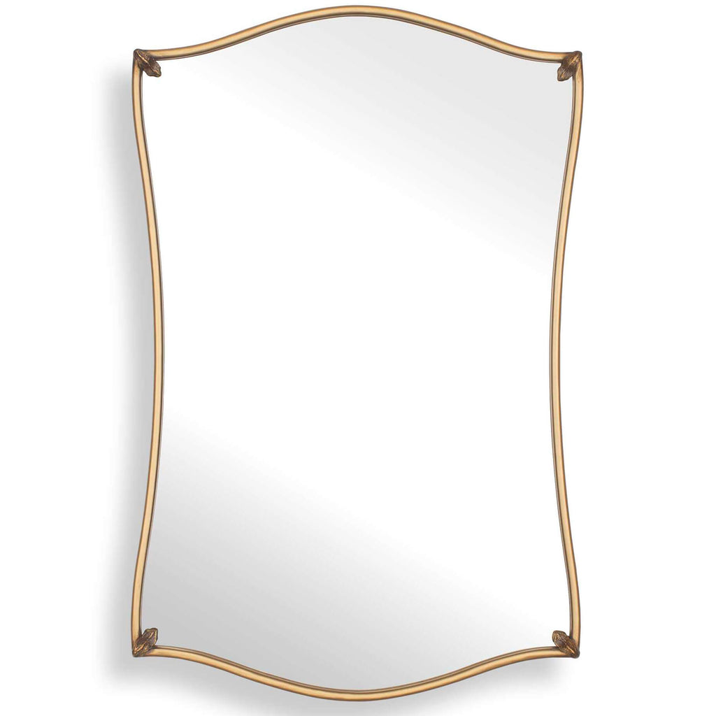 Keiichi Astrella Mirror in Gold Leaf