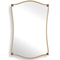 Keiichi Astrella Mirror in Gold Leaf