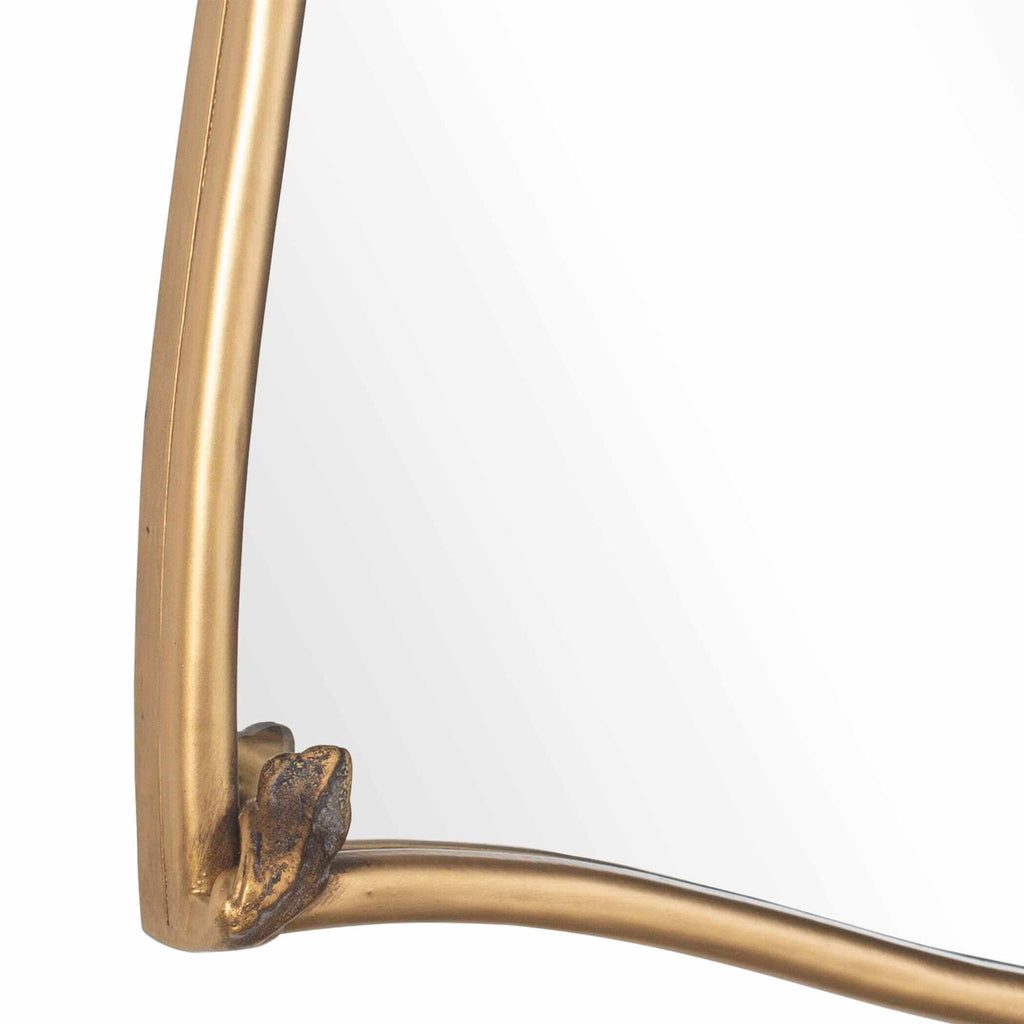 Keiichi Astrella Mirror in Gold Leaf, view 6