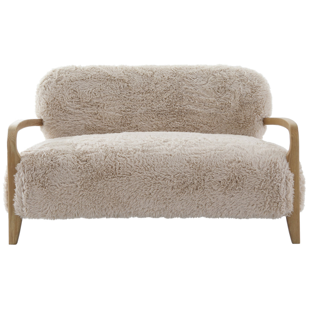 Keiichi Baaarb Sofa in Faux Sheepskin, view 9