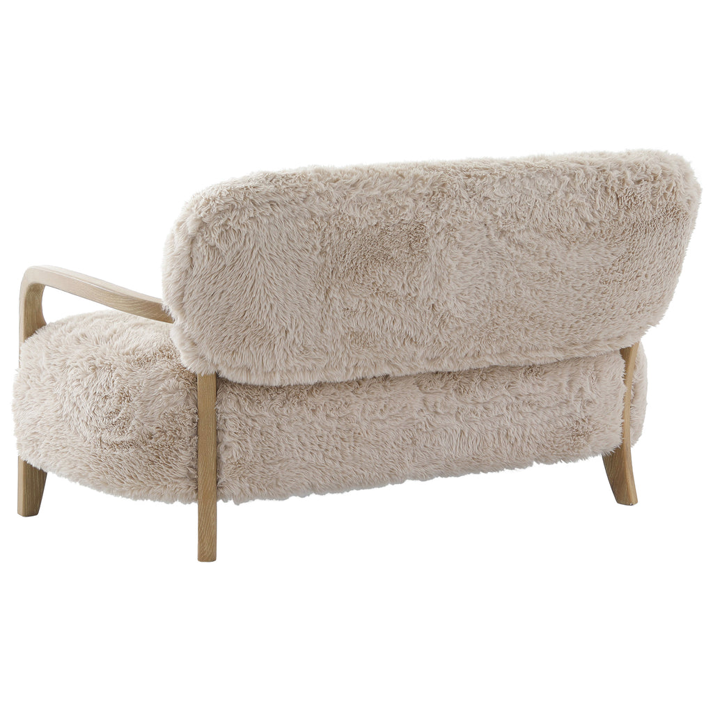 Keiichi Baaarb Sofa in Faux Sheepskin, view 11