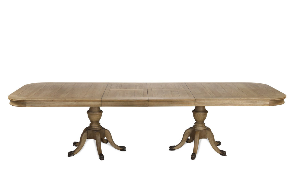 Keiichi Buckingham Extending Solid Oak Dining Table - 210-310cm