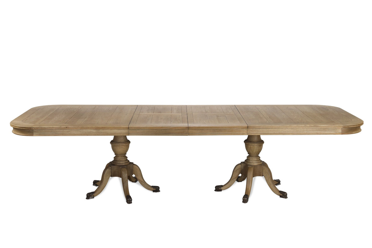 Keiichi Buckingham Extending Solid Oak Dining Table - 210-310cm