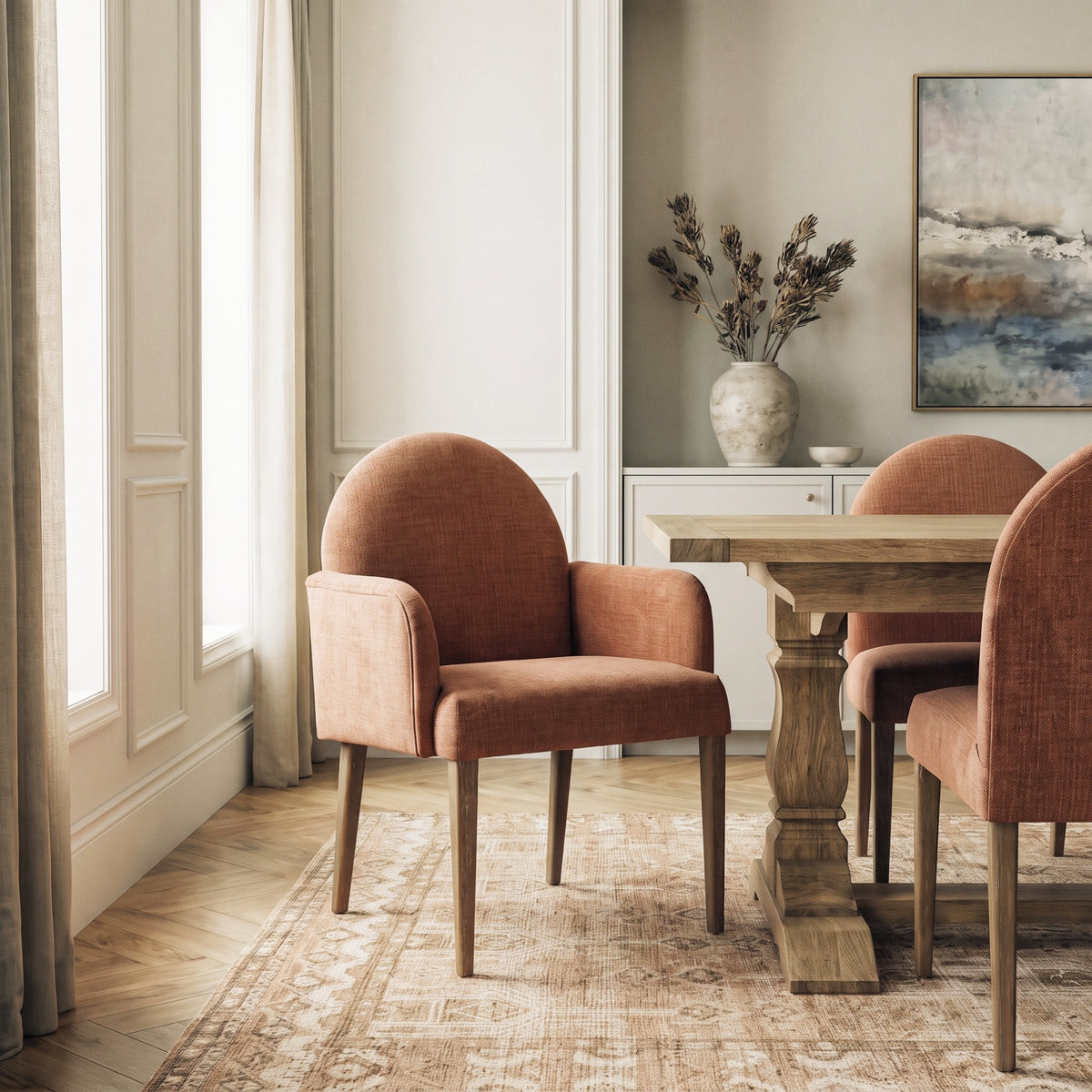 Keiichi Blenheim Dining Arm Chair, view 2