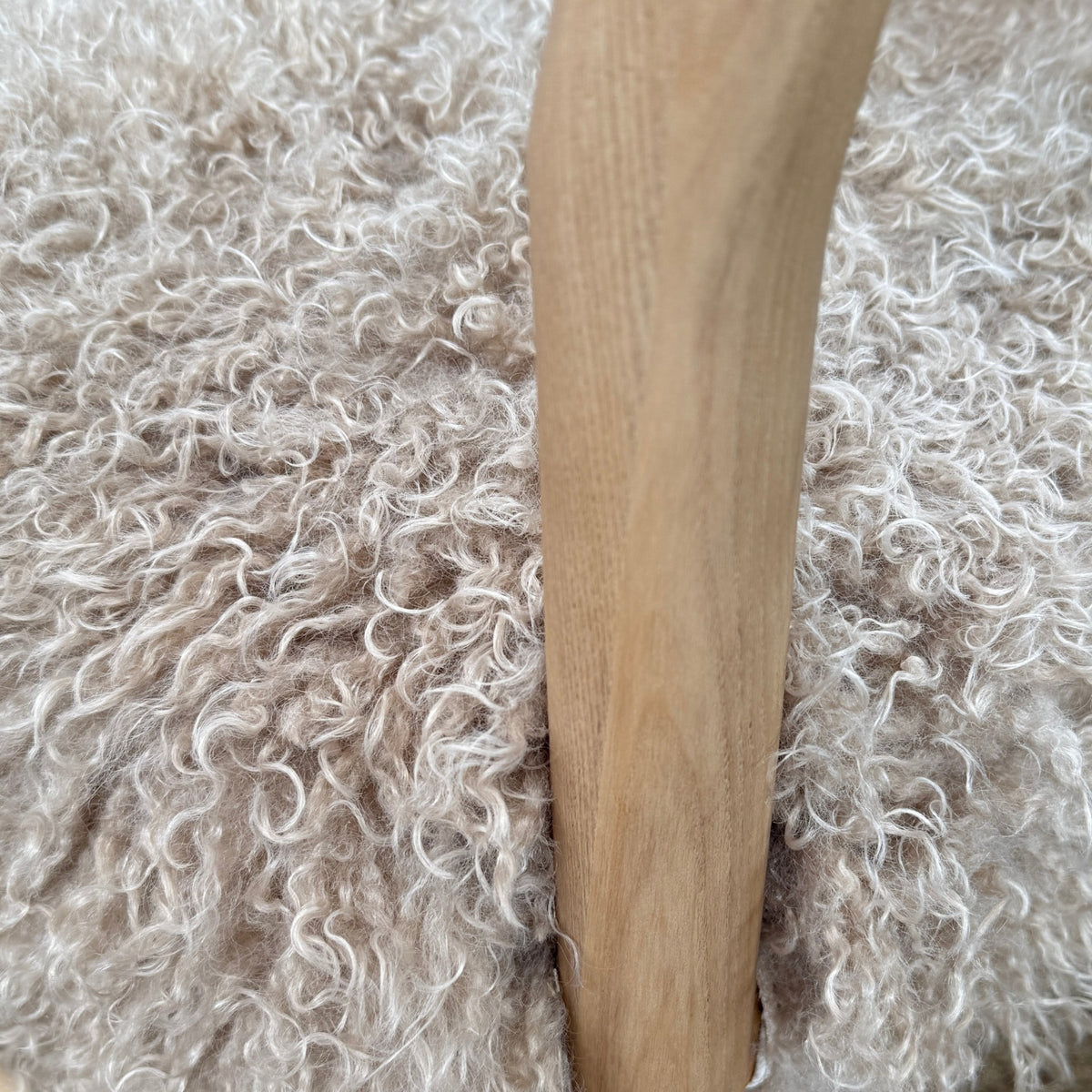 Keiichi Bourton Dining Chair in Faux Mongolian Fur, view 6